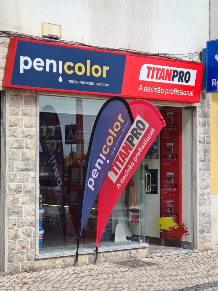 Loja Penicolor em Peniche